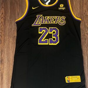 Nike Lebron James Laker Jersey